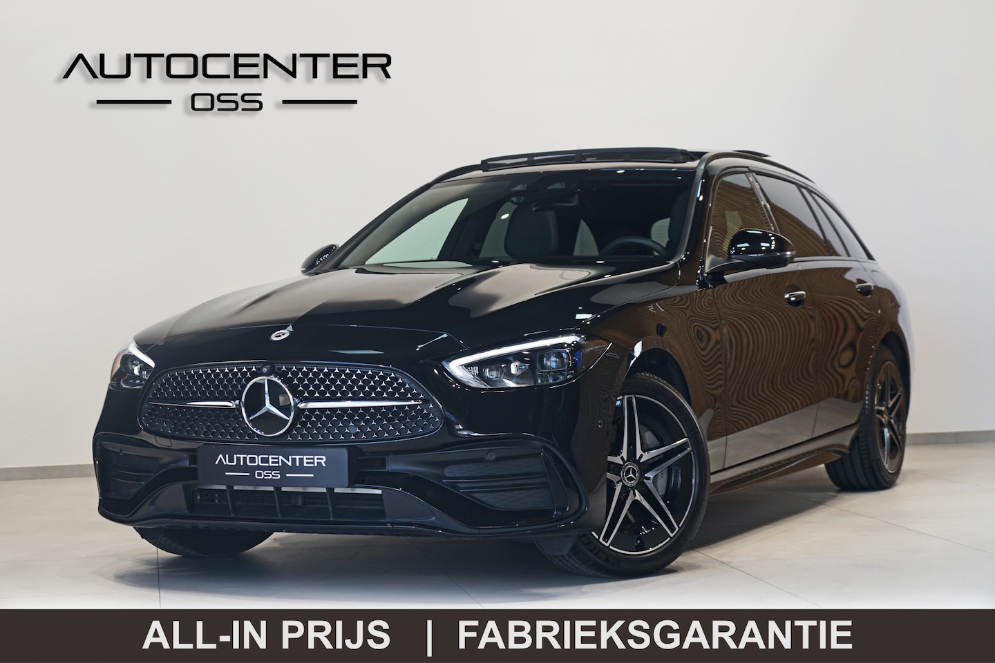 Mercedes-Benz C-klasse Estate - 300 e AMG Line ✅ VOL OPTIE! ✅ STOELKOELING ✅ BURMESTER ✅ PANO ✅  DIG.LIGHT - AutoWereld.nl
