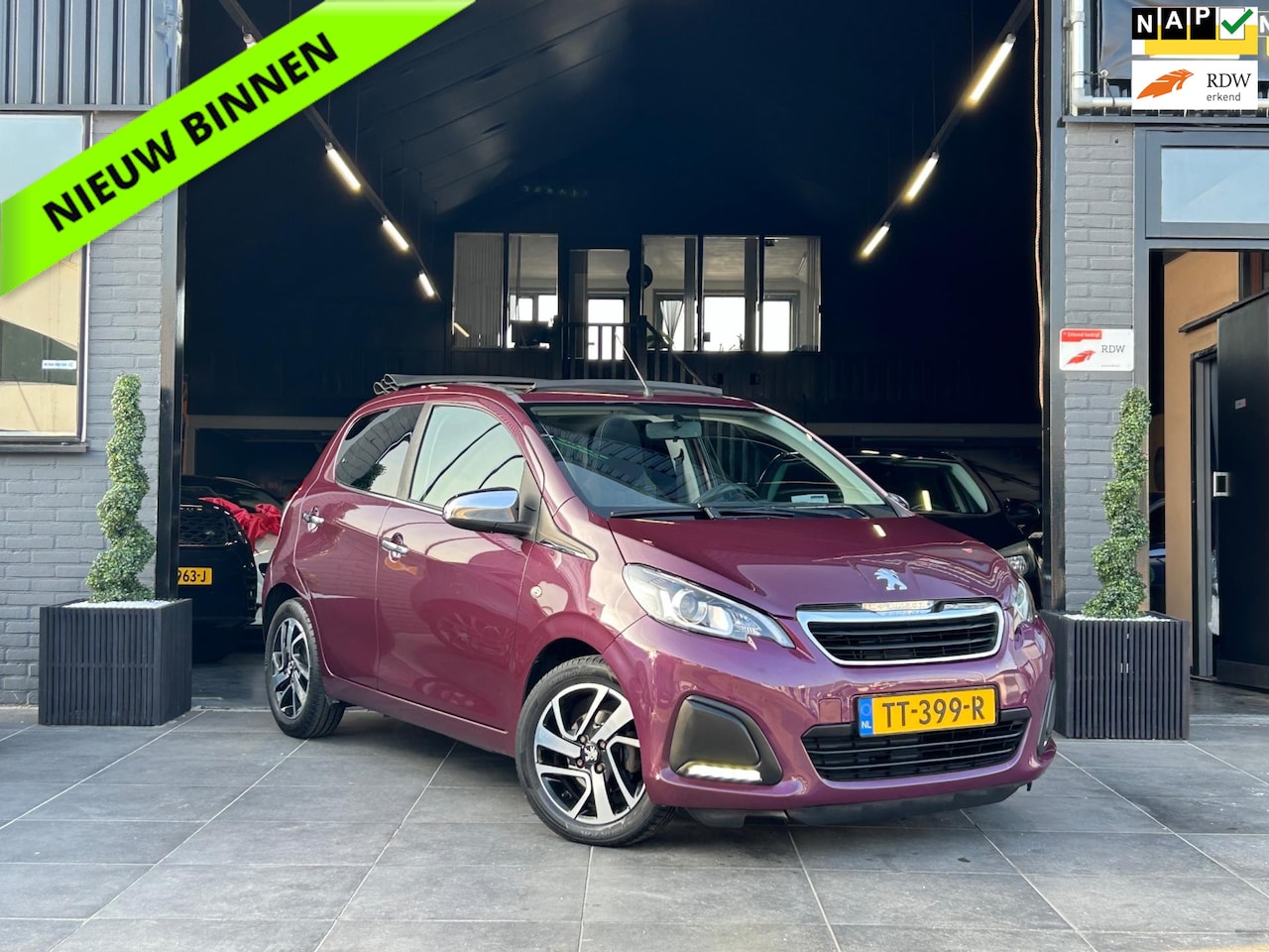 Peugeot 108 - 1.0 e-VTi Cabrio|Airco|Grote scherm|Airco|APK - AutoWereld.nl