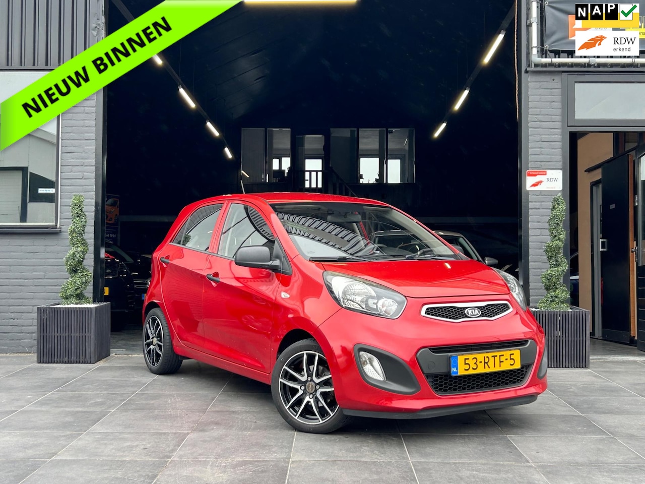 Kia Picanto - 1.0 CVVT Comfort Pack|Airco|El.ramen|5 Deur|NAP - AutoWereld.nl