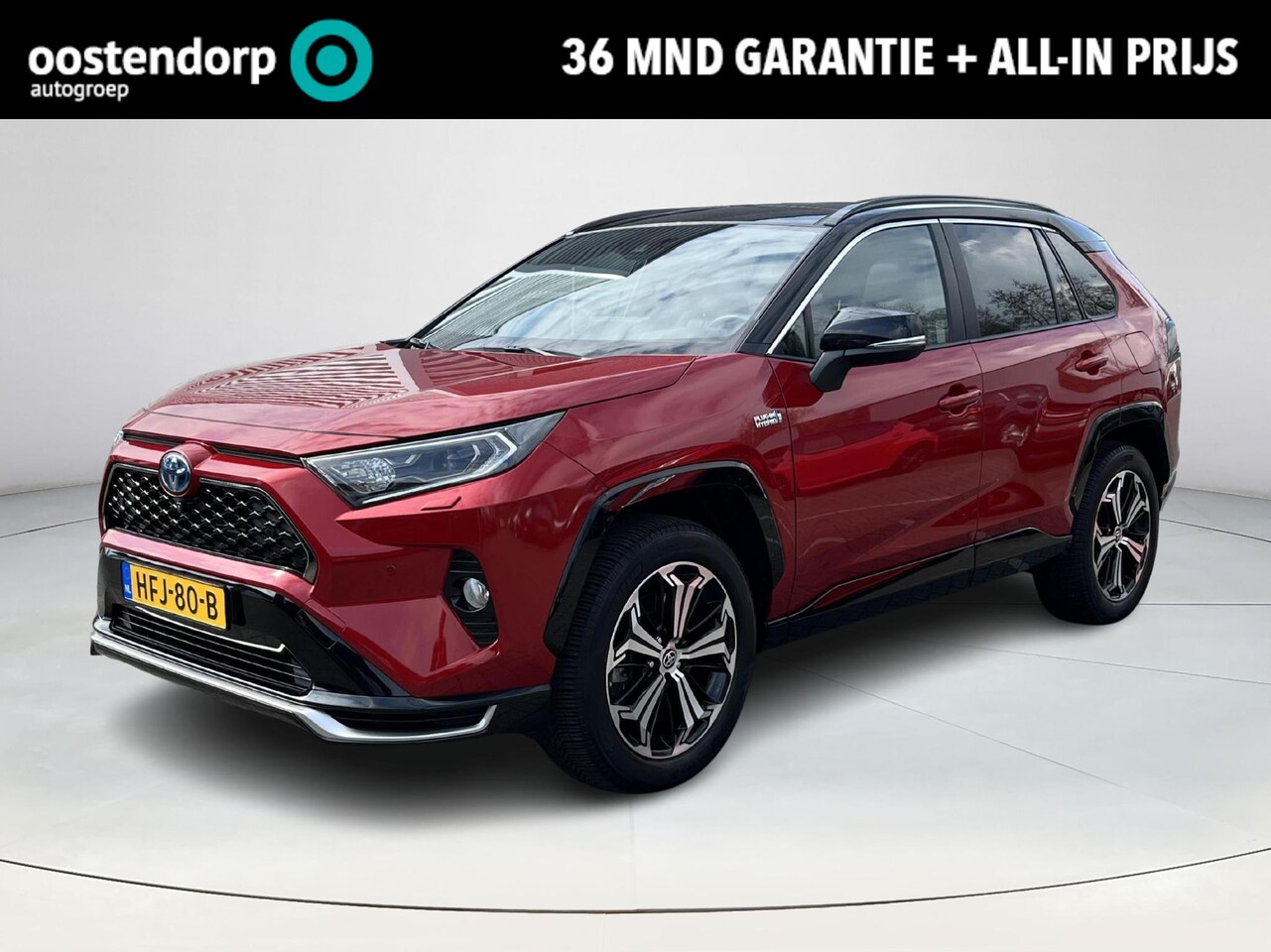 Toyota RAV4 - 2.5 Plug-in Hybrid AWD Bi-Tone Plus | All-in prijs | Navigatie | Camera | Airco | Panorama - AutoWereld.nl