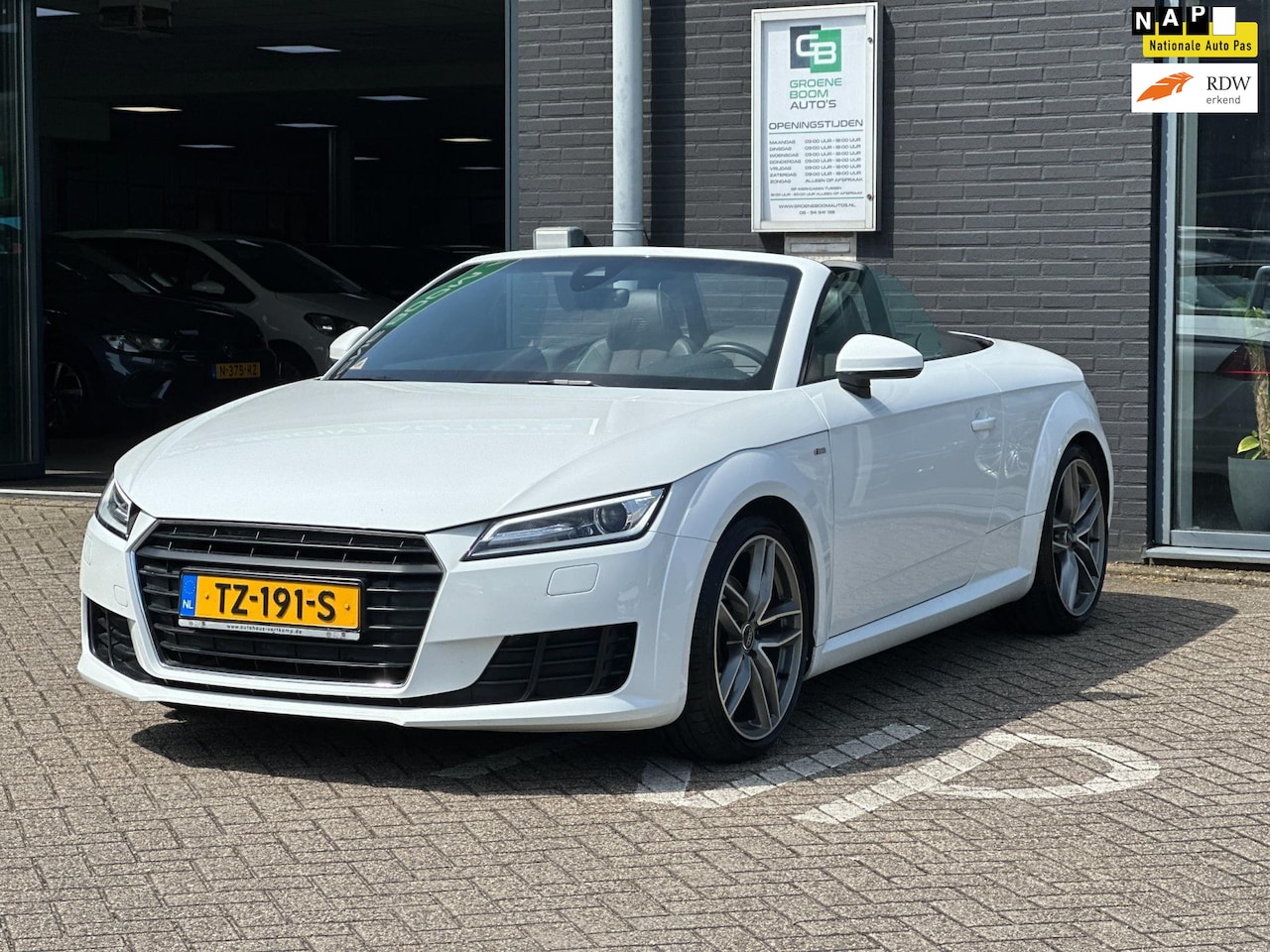 Audi TT Roadster - 2.0 TFSI Pro Line S-LINE/XENON/LEDER/230 PK/NETTE STAAT!! - AutoWereld.nl