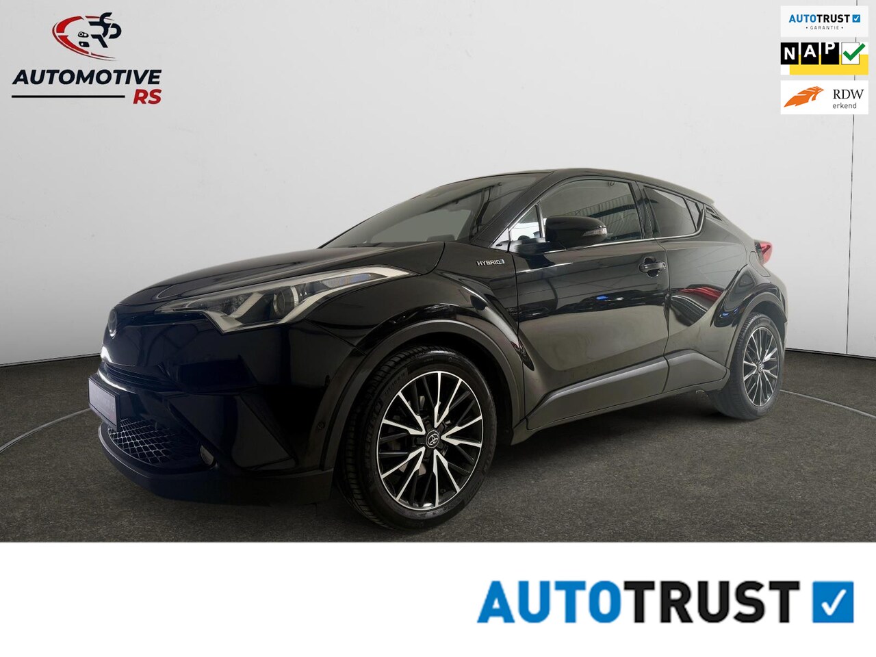 Toyota C-HR - 1.8 Hybrid Executive Diamond|Fabrieksgarantie t/m 2026 | Stitch Leder | Navigatie | Camera - AutoWereld.nl