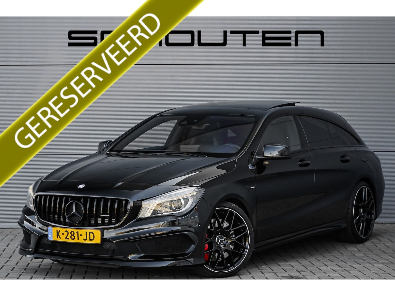 Mercedes-Benz CLA-klasse Shooting Brake - AMG 45 4M Pano Navi Camera Black Pack - AutoWereld.nl