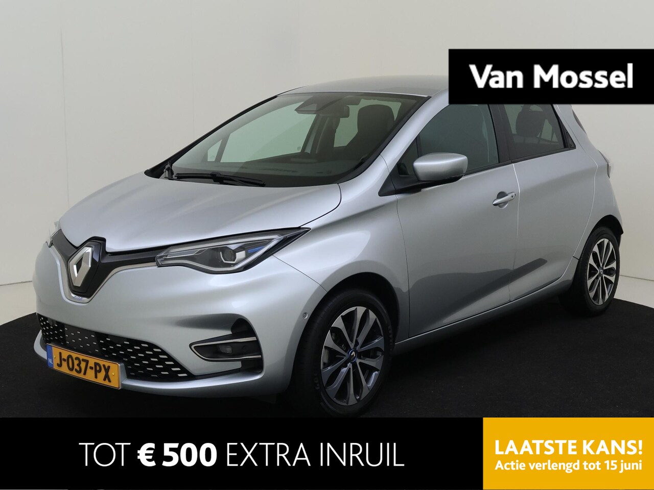 Renault Zoe - R135 Intens 52 kWh (ex Accu) Huuraccu vanaf € 79,- pm| Navigatie | Climate Control | Leder - AutoWereld.nl