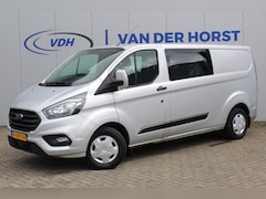 Ford Transit Custom - 300 2.0-105pk TDCI L2H1 Trend Dubb. Cab. 6-zits parkeersensoren voor + achter - Bluetooth