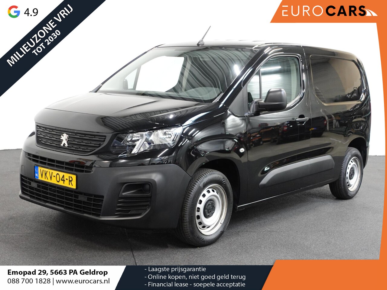 Peugeot Partner - 1.5 BlueHDI 75pk L1 Airco Radio Bluetooth Euro6 - AutoWereld.nl