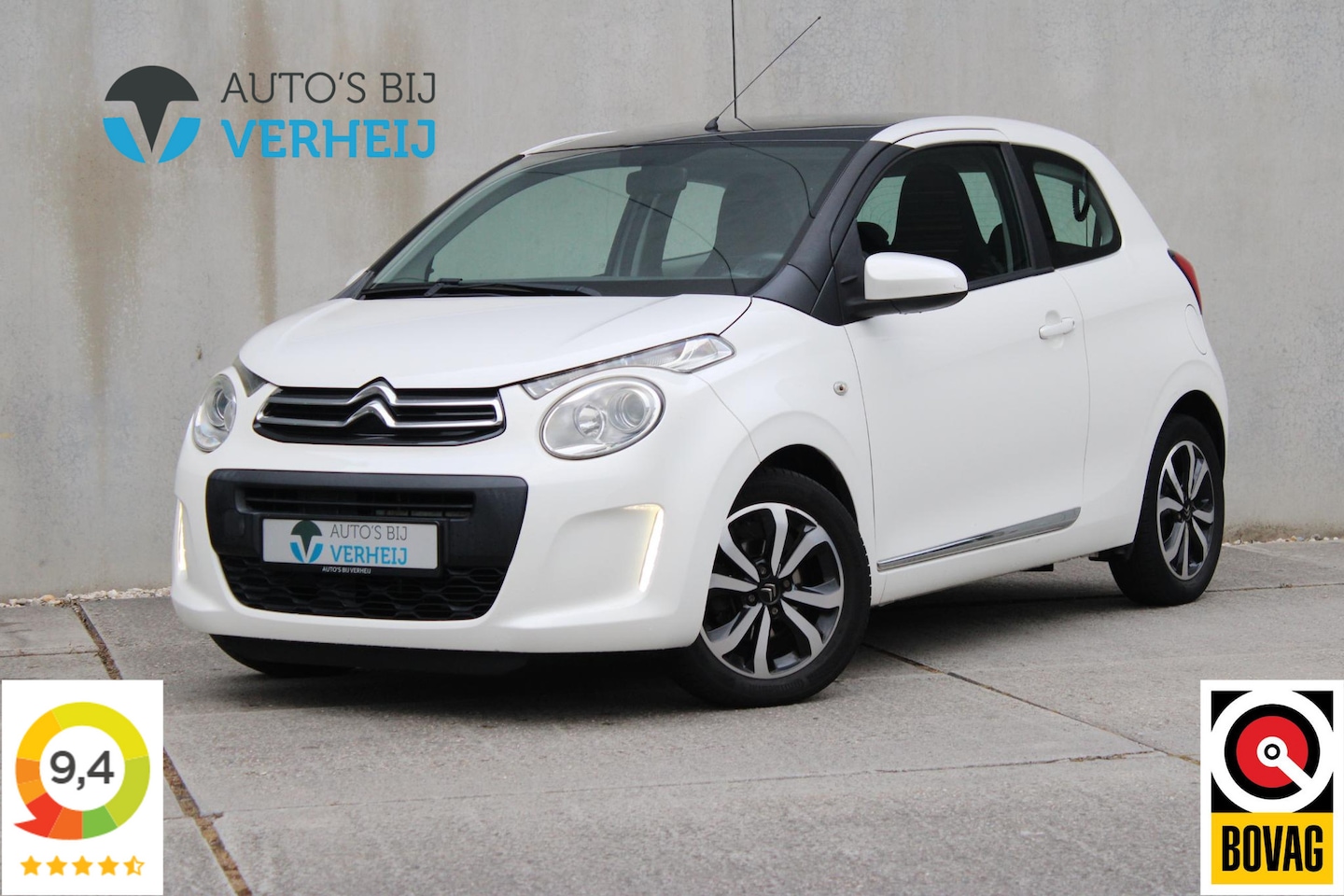 Citroën C1 - 1.0 e-VTi Serie Blanc / AIRCO / LM VELGEN - AutoWereld.nl