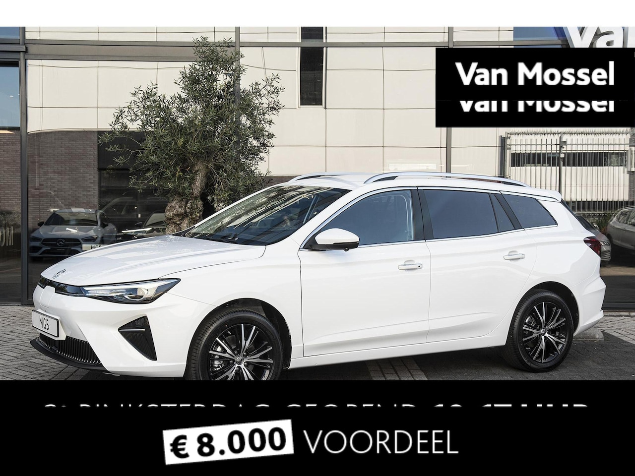 MG MG5 Electric - Long Range Luxury 61 kWh Airconditioning | 360 graden camera | Apple Carplay | ACC| Voorra - AutoWereld.nl