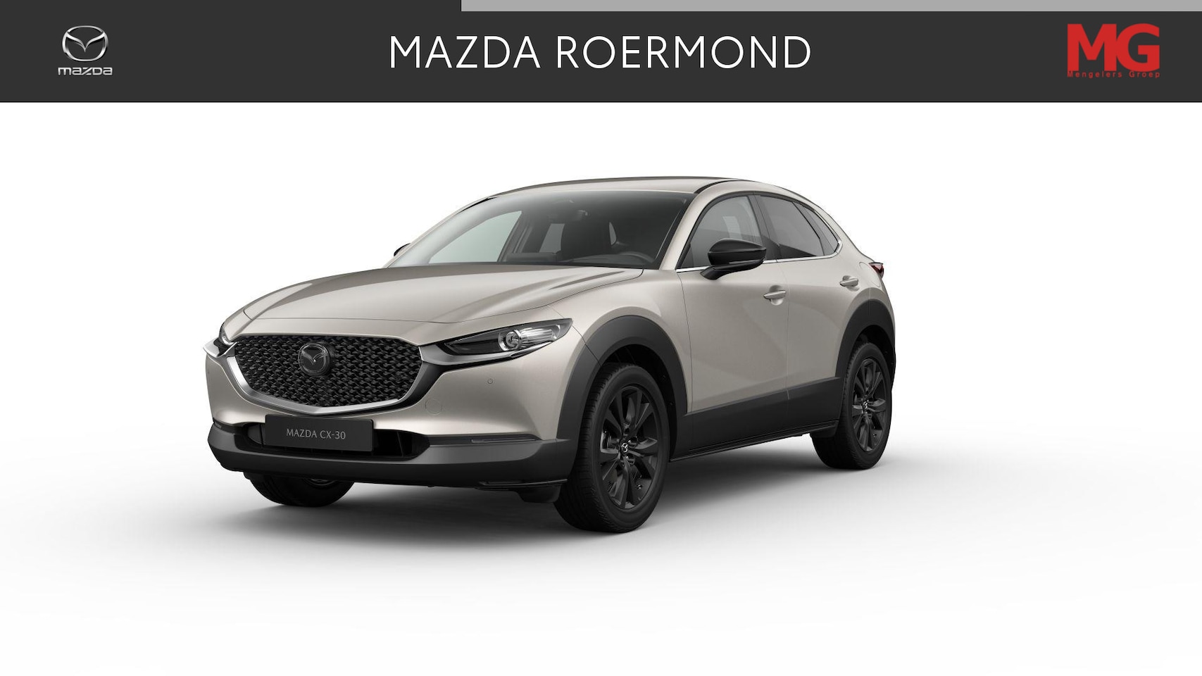 Mazda CX-30 - 2.5 e-SkyActiv-G M Hybrid Homura Mengelers actieprijs: € 37.590,00* - AutoWereld.nl
