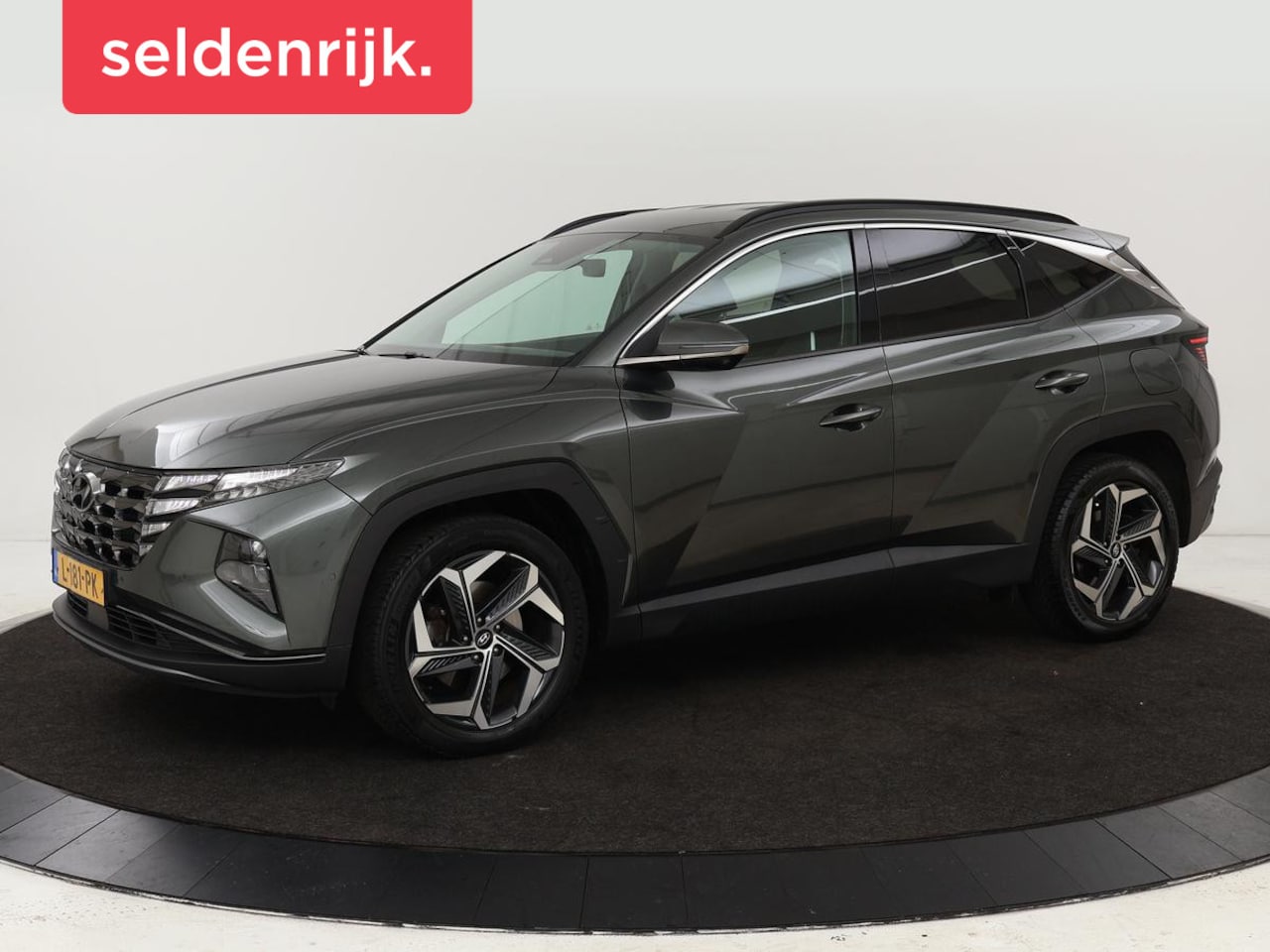 Hyundai Tucson - 1.6 T-GDI HEV Premium | Leder | Stoelventilatie | Adaptive cruise | 360 camera | Carplay | - AutoWereld.nl