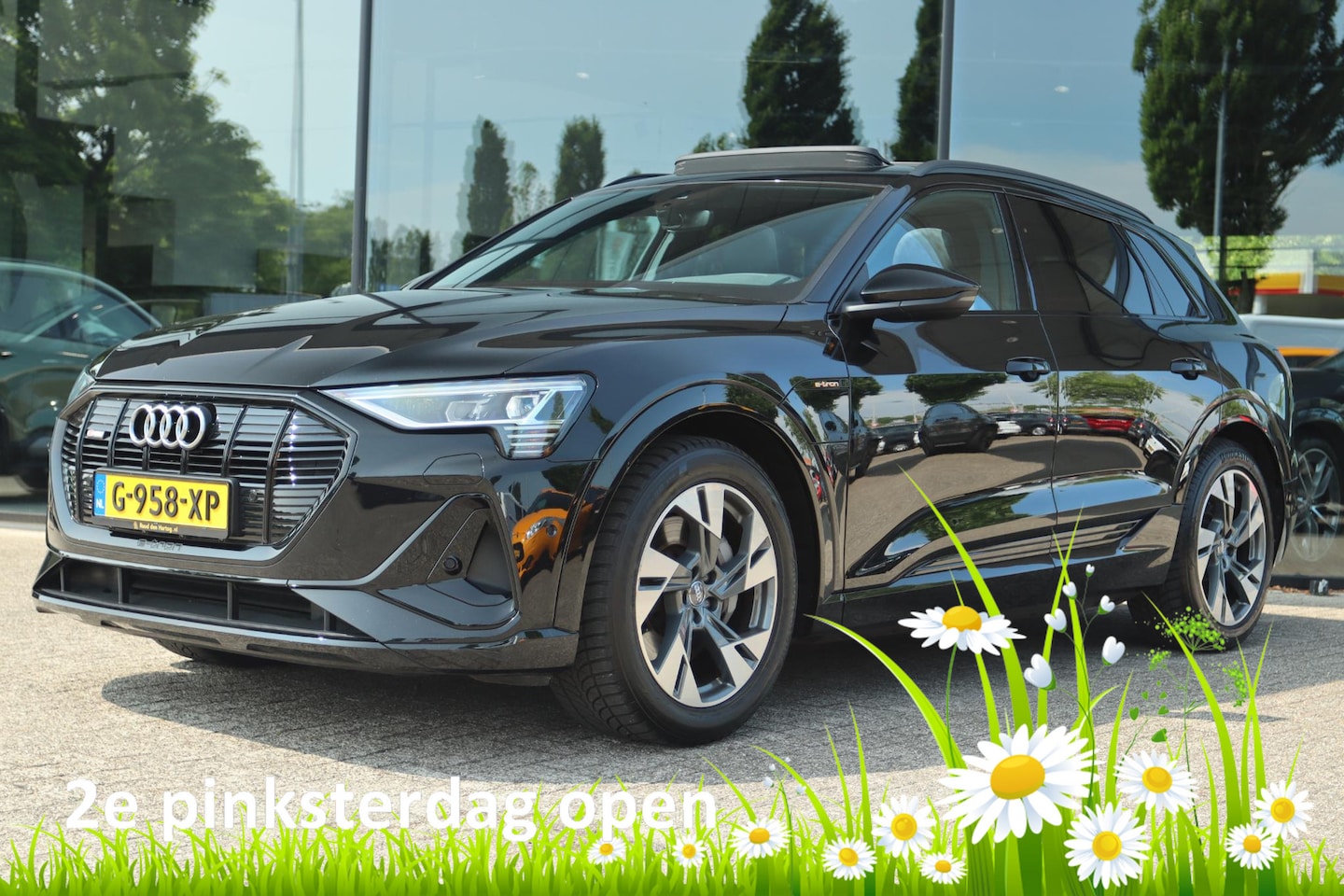 Audi e-tron - 50 QUATTRO LAUNCH EDITION BLACK S-LINE 71 KWH | PANO | VIRT. COCKPIT | MEMORY | LUCHTVERIN - AutoWereld.nl