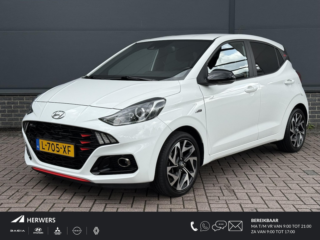 Hyundai i10 - 1.0 T-GDI N Line 5-zits 100PK / Eerste Eigenaar / Dealer Onderhouden / Navigatie / Stuur+S - AutoWereld.nl