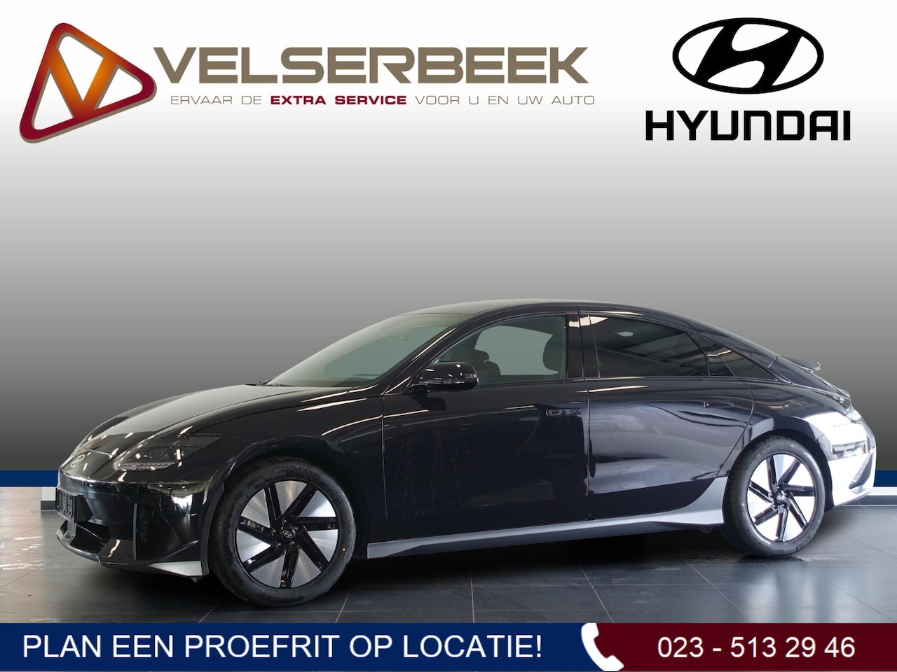 Hyundai IONIQ 6 - Connect 77.4 kWh **8.400 euro voordeel** - AutoWereld.nl