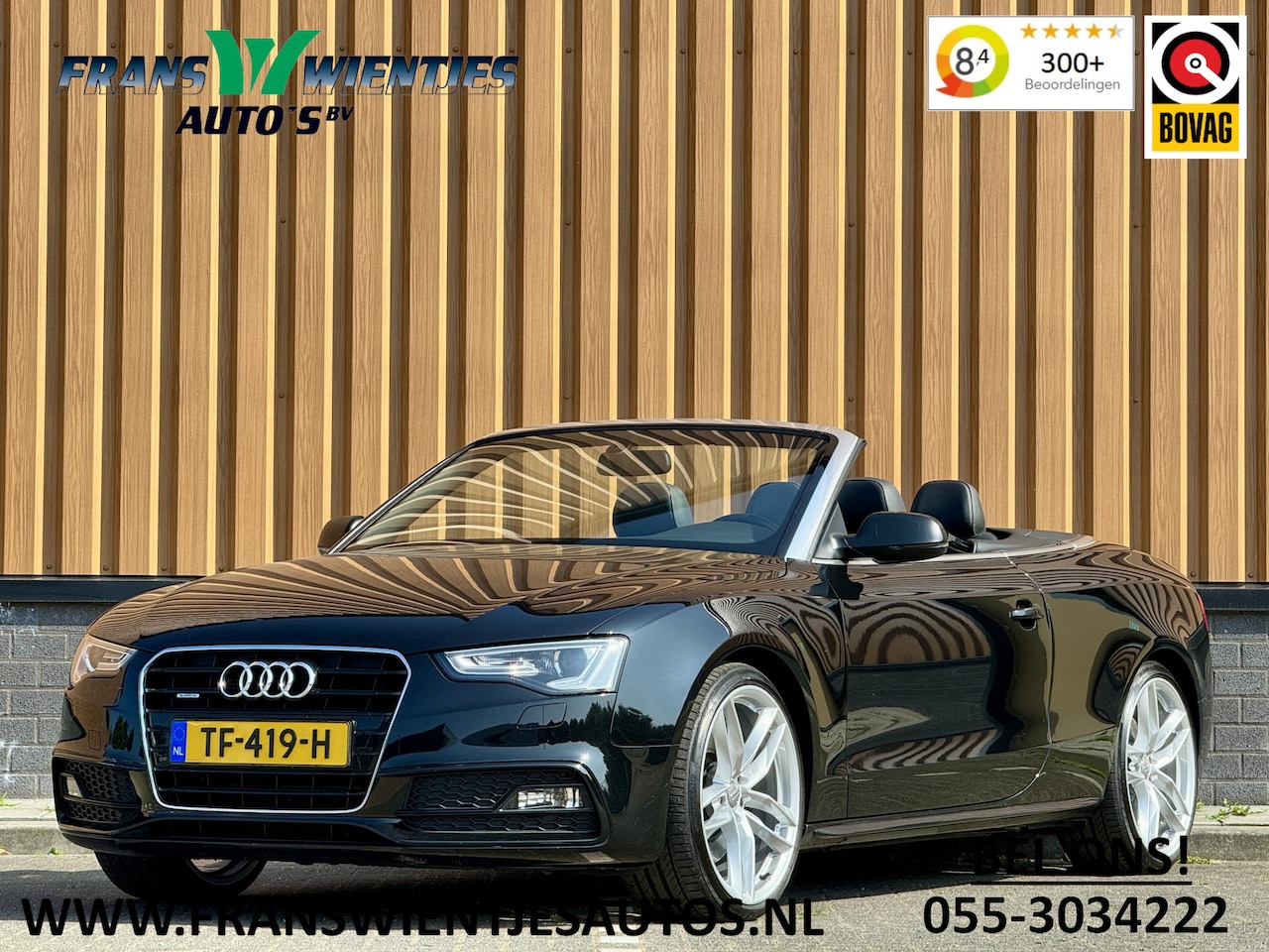 Audi A5 Cabriolet - 3.0 TFSI quattro Sport Edition Open Days | 272 PK! | Afneembare Trekhaak | 20" Lichtmetaal - AutoWereld.nl
