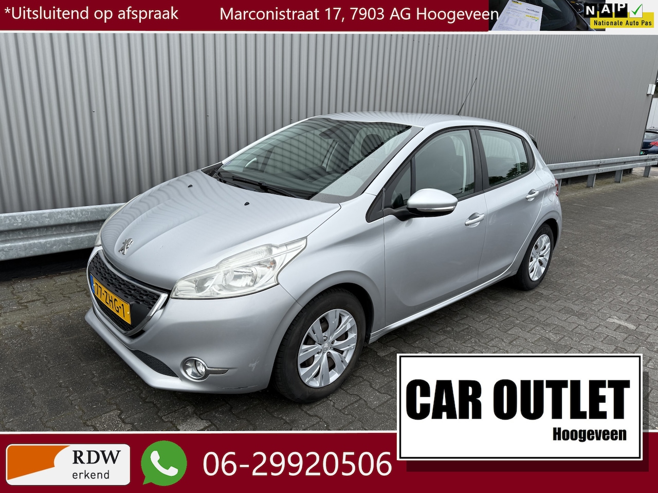 Peugeot 208 - 1.2 VTi Envy Navi 5Drs Clima Nw APK CC --Inruil Mogelijk-- - AutoWereld.nl