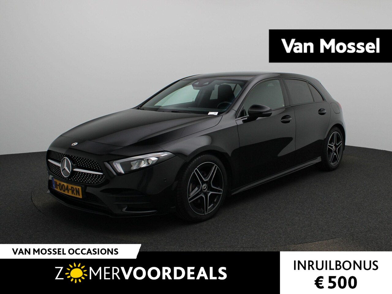 Mercedes-Benz A-klasse - 180 Business Solution AMG | Automaat | Sfeerverlichting | Half leder | Bluetooth | Navigat - AutoWereld.nl