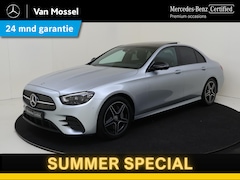 Mercedes-Benz E-klasse - 200 Business Solution AMG / Stoelverwarming / Achteruitrijcamera / Night-Pakket / Panorama