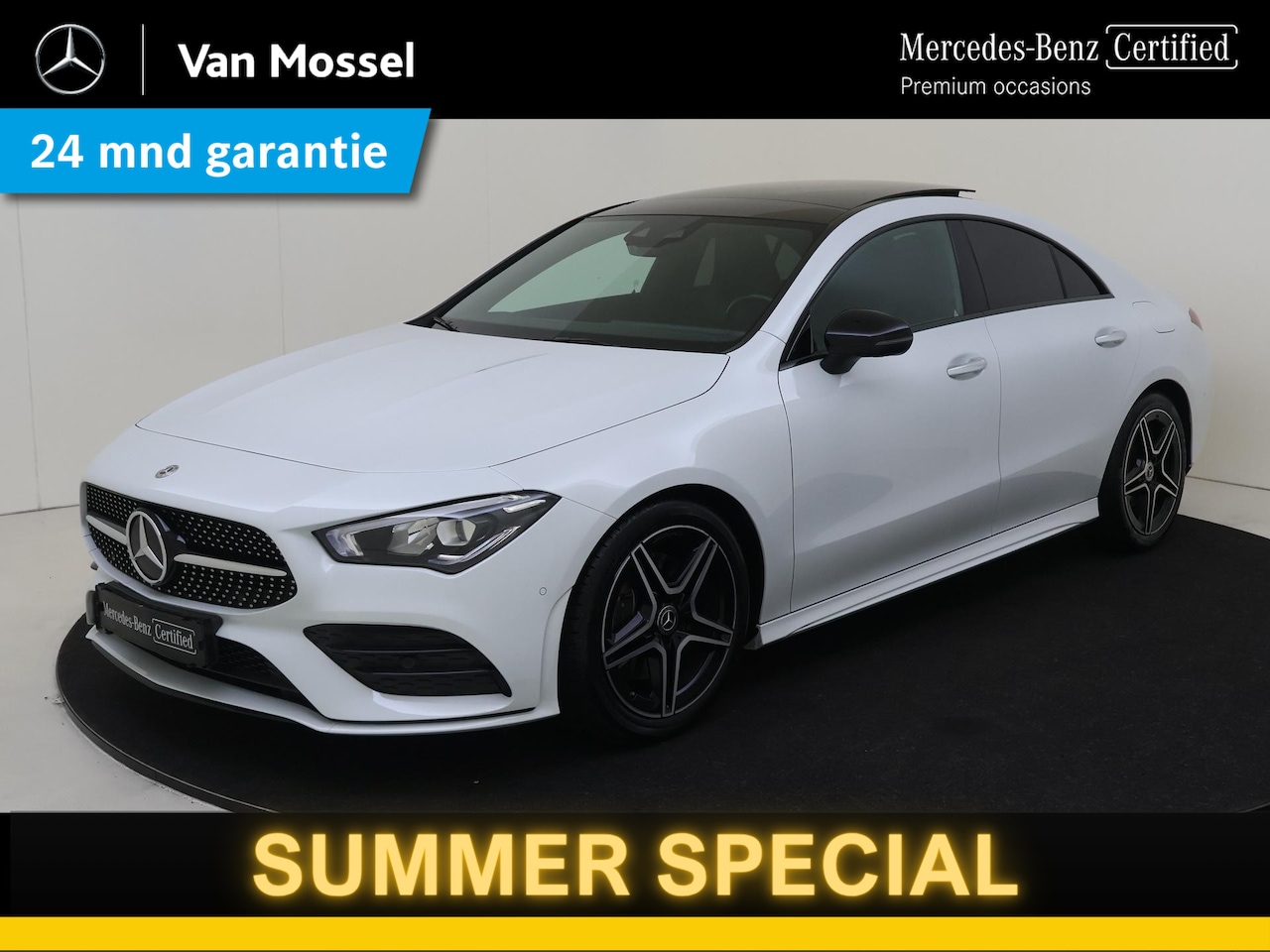 Mercedes-Benz CLA-Klasse - 200 Business Solution AMG /Panoramadak /Night pakket /18 Inch - AutoWereld.nl