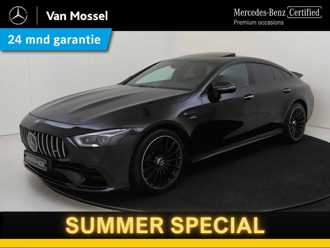 Mercedes-Benz AMG GT 4-Door Coupe - AMG 43 4MATIC+ Premium Plus /AMG Ride control /Schuifdak /Massage stoelen /Rijassistentiep - AutoWereld.nl