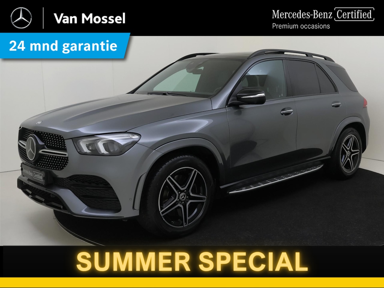 Mercedes-Benz GLE-Klasse Coupé - 350 d 4MATIC AMG /Panoramadak /Burmester /Memory /GRIJS Kenteken - AutoWereld.nl