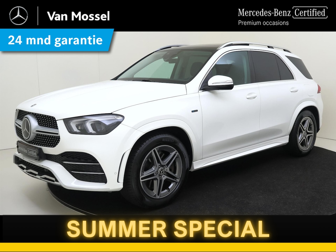 Mercedes-Benz GLE-Klasse - 350 e 4MATIC / AMG/ Panoramadak/ 20 inch/ El. Trekhaak/ DISTRONIC - AutoWereld.nl