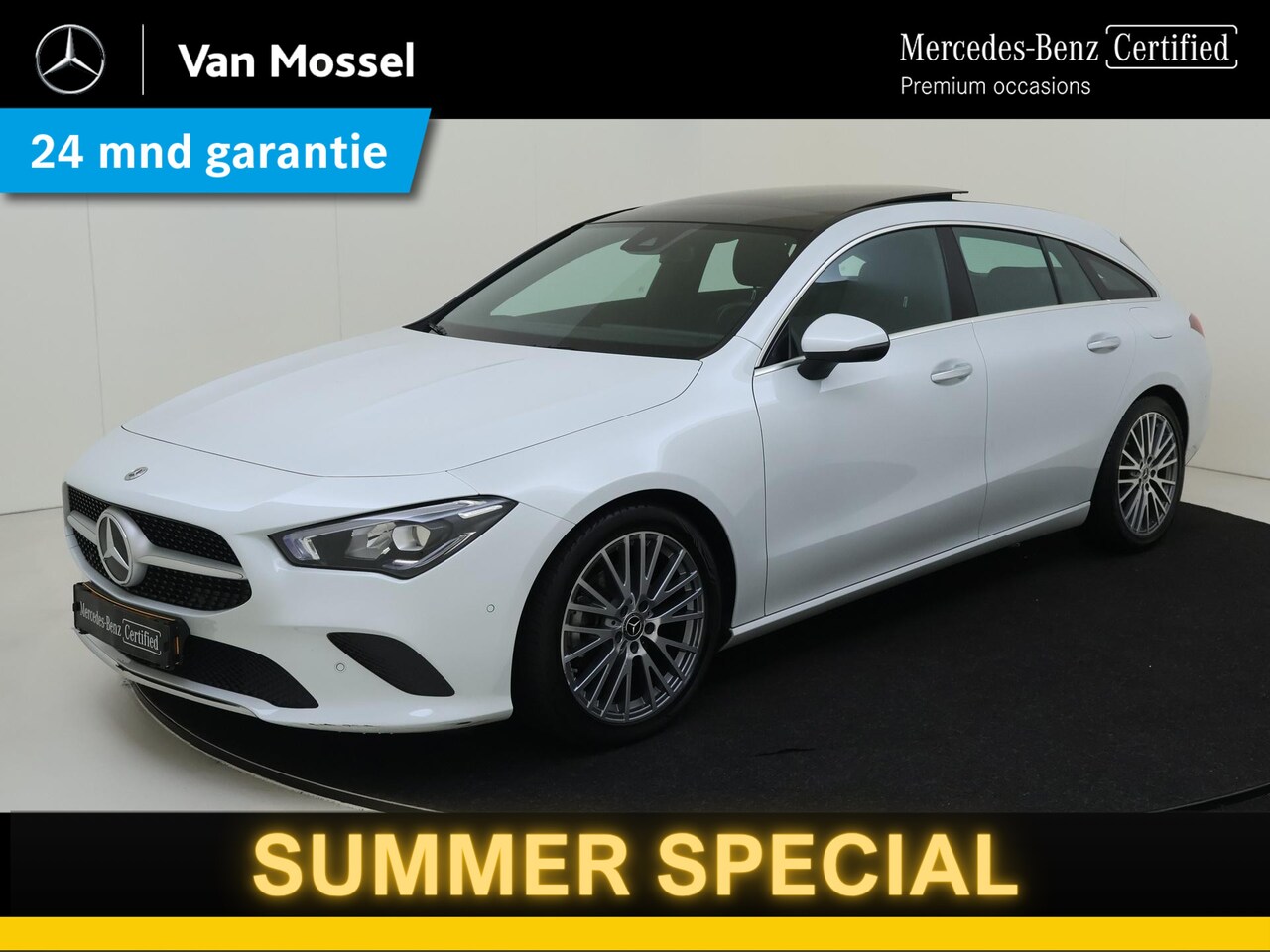 Mercedes-Benz CLA-klasse Shooting Brake - 180 Luxury Line / Stoelverwarming / Achteruitrijcamera / Panorama-schuifdak - AutoWereld.nl