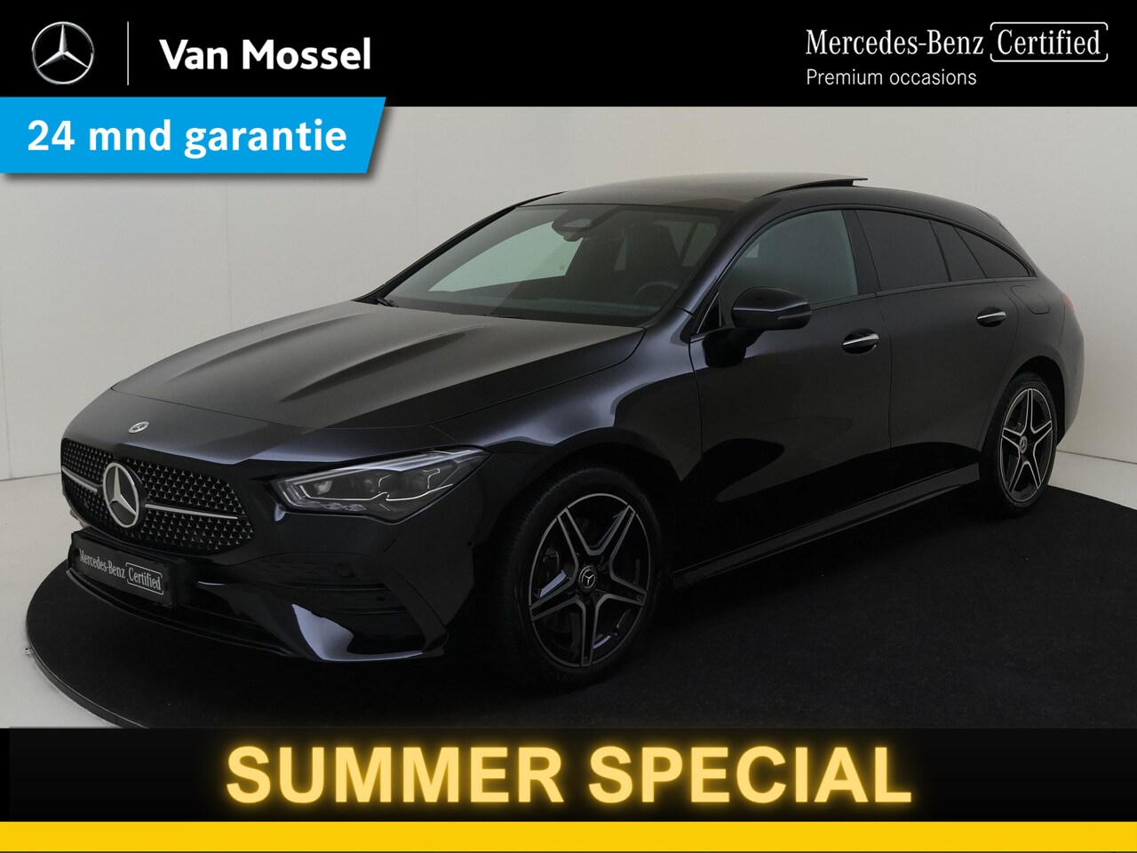 Mercedes-Benz CLA-klasse Shooting Brake - 250 e AMG Line / Stoelverwarming / Achteruitrijcamera / Panorama-schuifdak / Night-Pakket - AutoWereld.nl