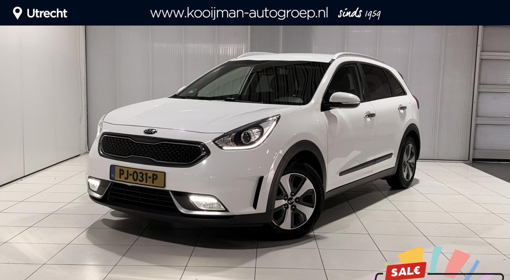 Kia Niro - 1.6 GDi Hybrid DynamicLine 1.6 GDi Hybrid DynamicLine ,Trekhaak, All season banden, Dealer onderhouden. - AutoWereld.nl
