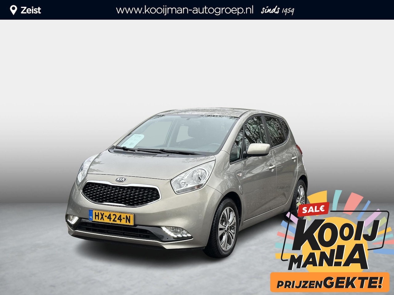 Kia Venga - 1.4 CVVT DynamicPLusLine Navigatie | Achteruitrijcamera | Cruise controle | Climate contro - AutoWereld.nl