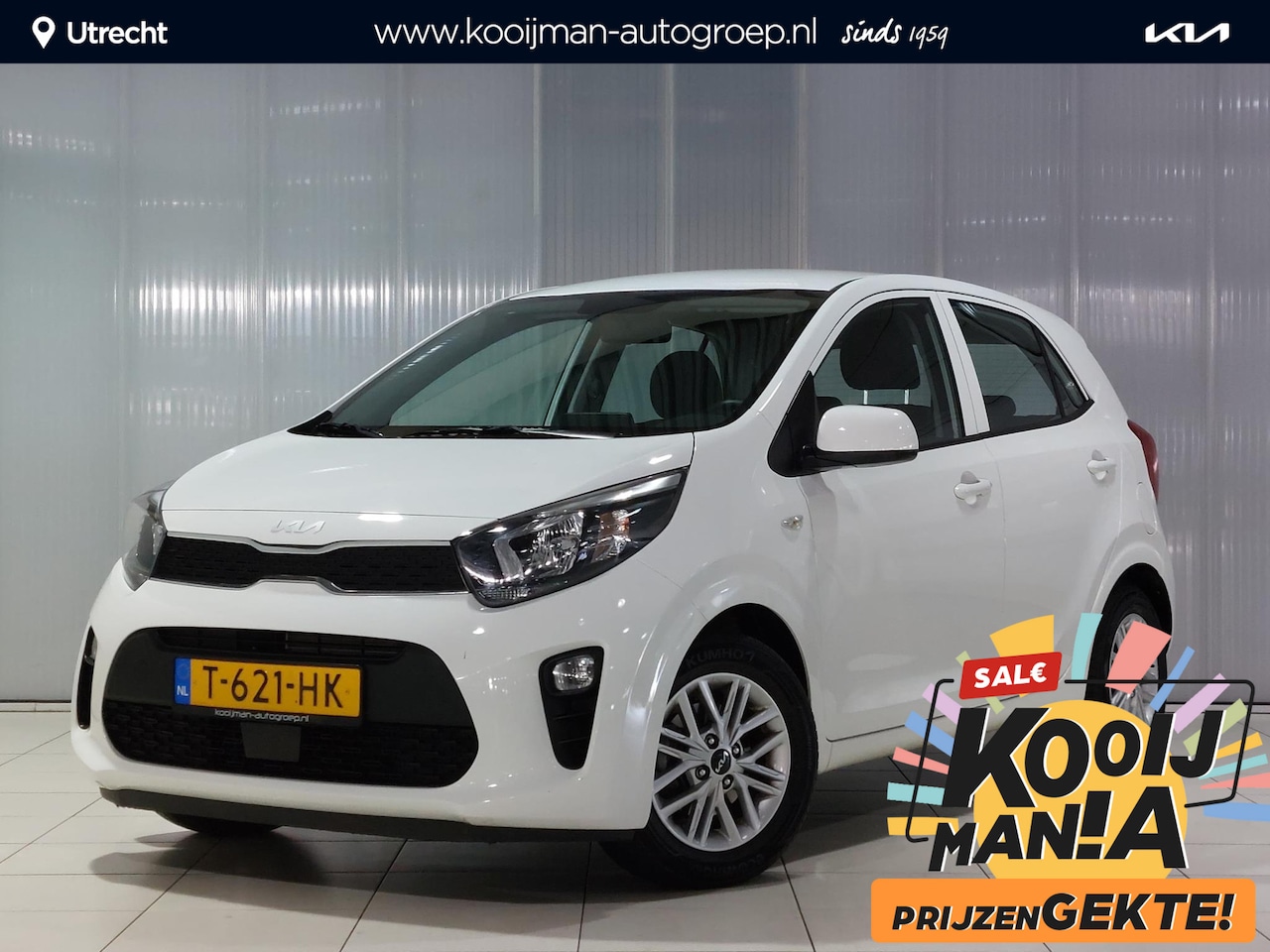 Kia Picanto - 1.0 DPI DynamicLine 1.0 DPi DynamicLine ,achteruitrijcamera, cruise control, Apple Carplay/Android Auto. - AutoWereld.nl