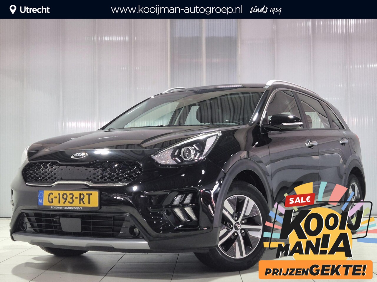 Kia Niro - 1.6 GDi Hybrid DynamicLine 1.6 GDi Hybrid DynamicLine , slechts 34.000 km, Apple Carplay/Android Auto, achteruitrijca - AutoWereld.nl
