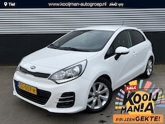 Kia Rio - 1.4 CVVT ExecutiveLine Navigatie, Trekhaak, Achteruitrijcamera, Lederen bekleding, Stoel