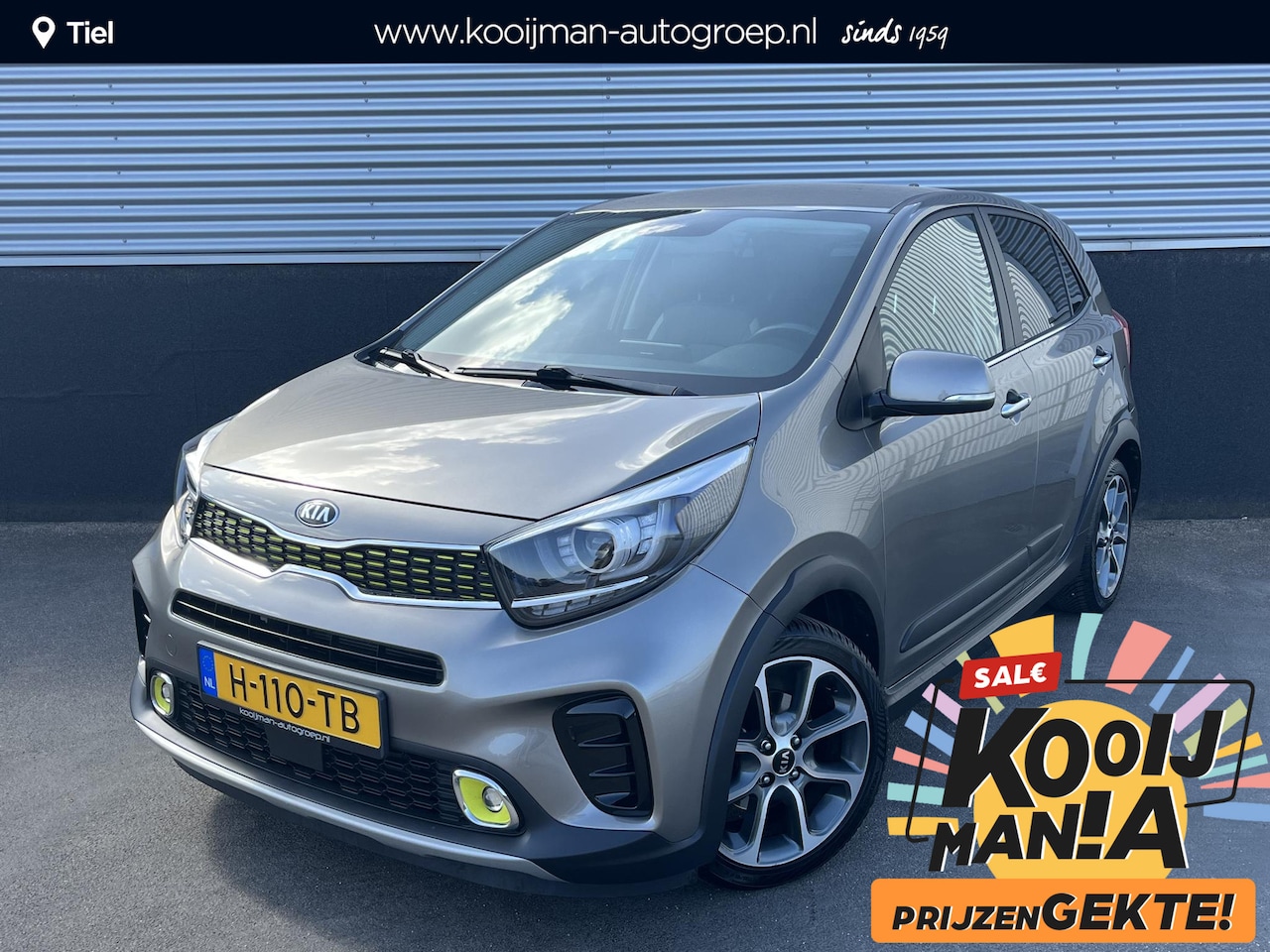 Kia Picanto - 1.0 T-GDI X-Line Nieuw geleverd, Dealeronderhouden, Navigatie, Lederen bekleding, Stoel- & - AutoWereld.nl