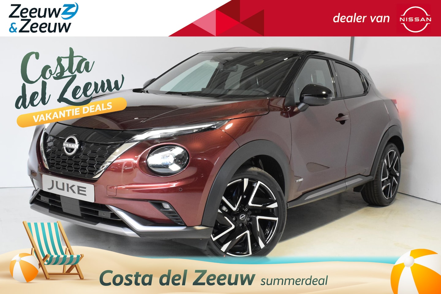 Nissan Juke - 1.6 Hybrid N-Design Nieuwe Juke | € 7000,- voorraadkorting | Groot scherm | Digitaal dashb - AutoWereld.nl