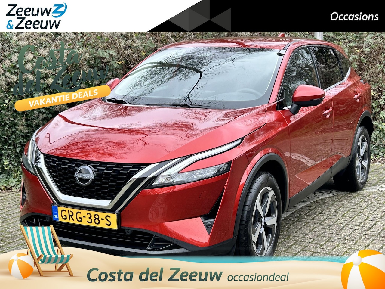 Nissan Qashqai - 1.3 MHEV Xtronic Tekna Cold Pack , Apple Carplay/Android Auto , lichtmetalen velgen 19" , - AutoWereld.nl