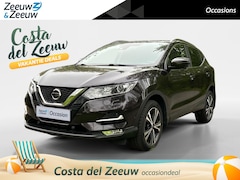 Nissan Qashqai - 1.2 N-Connecta Navi , camera , panoramadak , cruise , stoelverwarming , tel , lm velgen