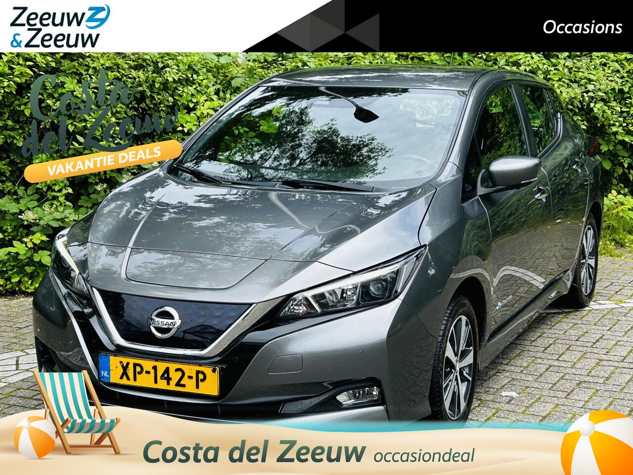 Nissan LEAF - N-Connecta 40 kWh | AUTOMAAT | ALL.SEASON BANDEN | KEYLESS | STOEL & STUUR VERWARMING | NA - AutoWereld.nl