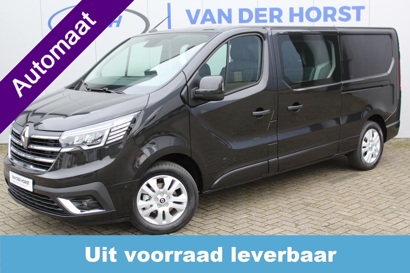 Renault Trafic - 2.0-170pk dCi T29 L2H1 Luxe dubbele cabine AUTOMAAT. Luxe Renault Trafic dubbele cabine. A - AutoWereld.nl