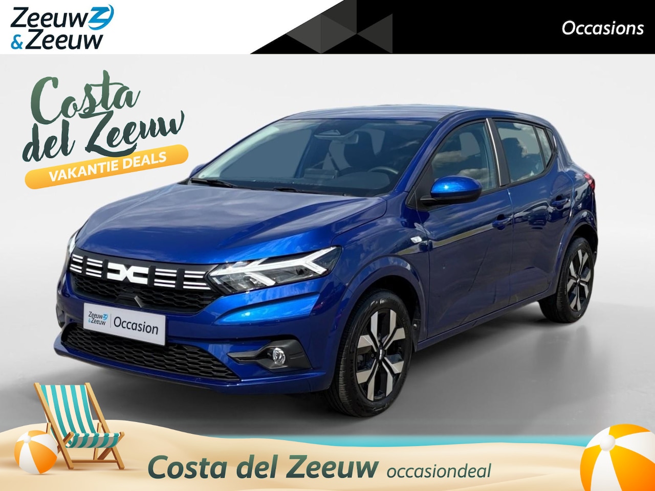 Dacia Sandero - 90PK TCe Journey Automaat | Stoelverwarming | Airco | Camera | Parkeersensoren | Armsteun - AutoWereld.nl