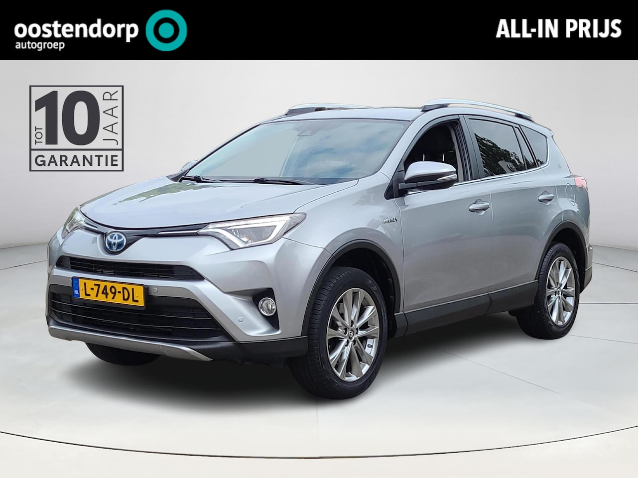 Toyota RAV4 - 2.5 Hybrid AWD Executive | Navigatie | Trekhaak | Leder | Rijklaarprijs incl. garantie | - AutoWereld.nl