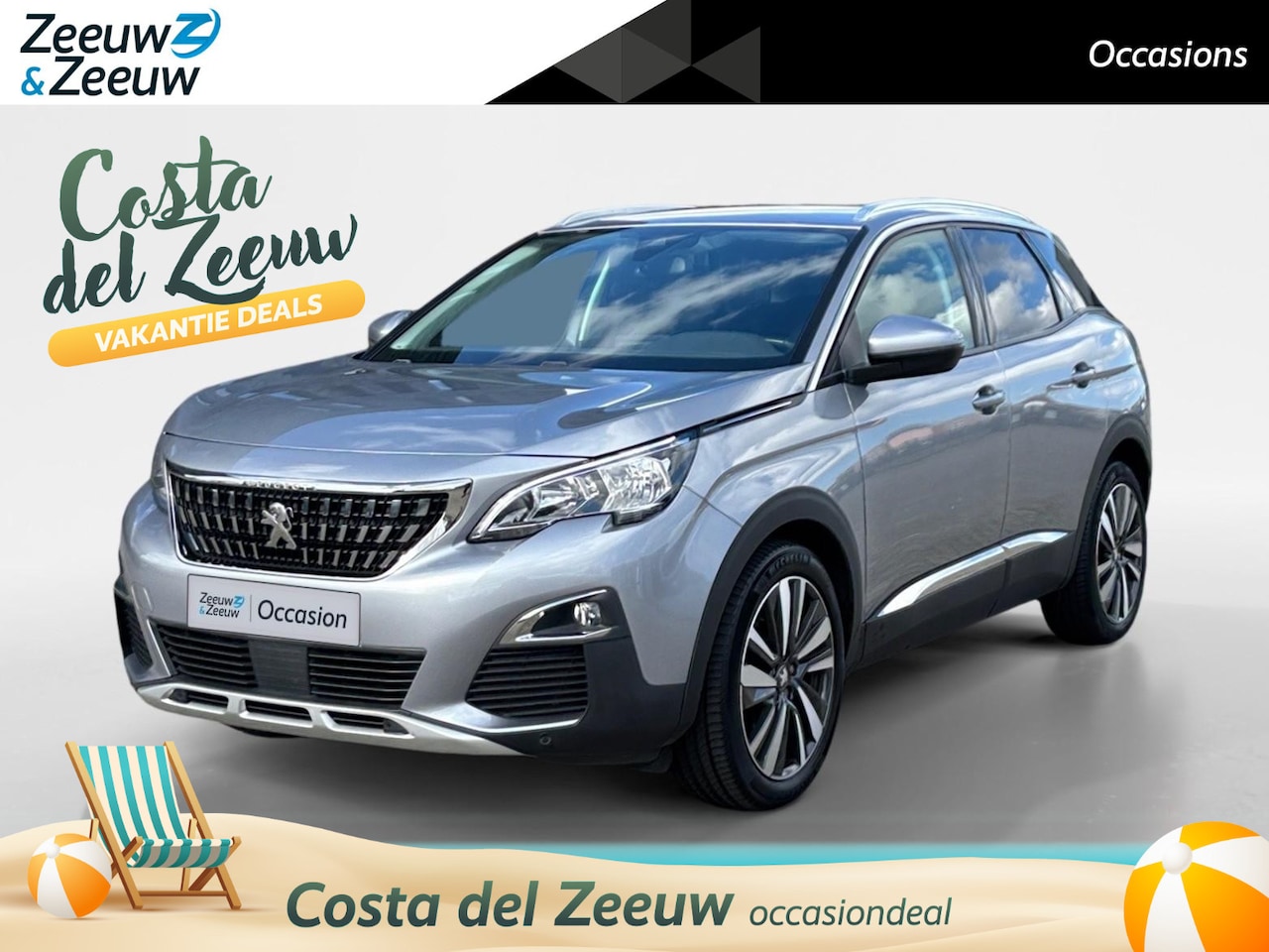 Peugeot 3008 - 130PK PureTech Allure | Navi | Camera | Parkeersensoren | Climate Control | Cruise Control - AutoWereld.nl