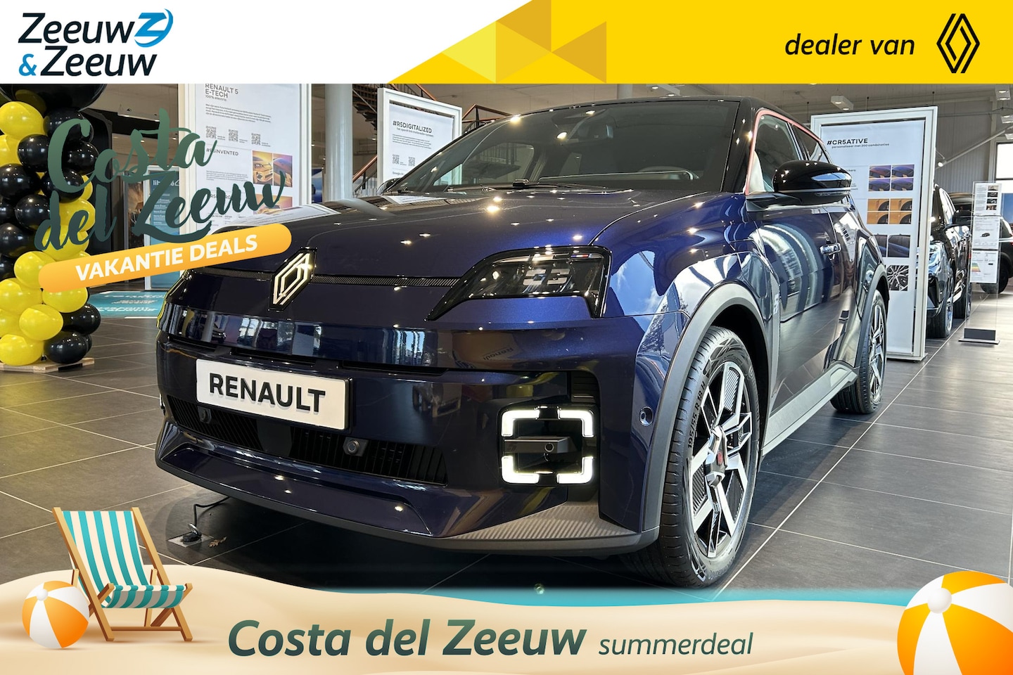 Renault 5 - Comfort Range Techno | De nieuwe Renault 5 | Auto van het Jaar 2025 | Nu bij Zeeuw & Zeeuw - AutoWereld.nl
