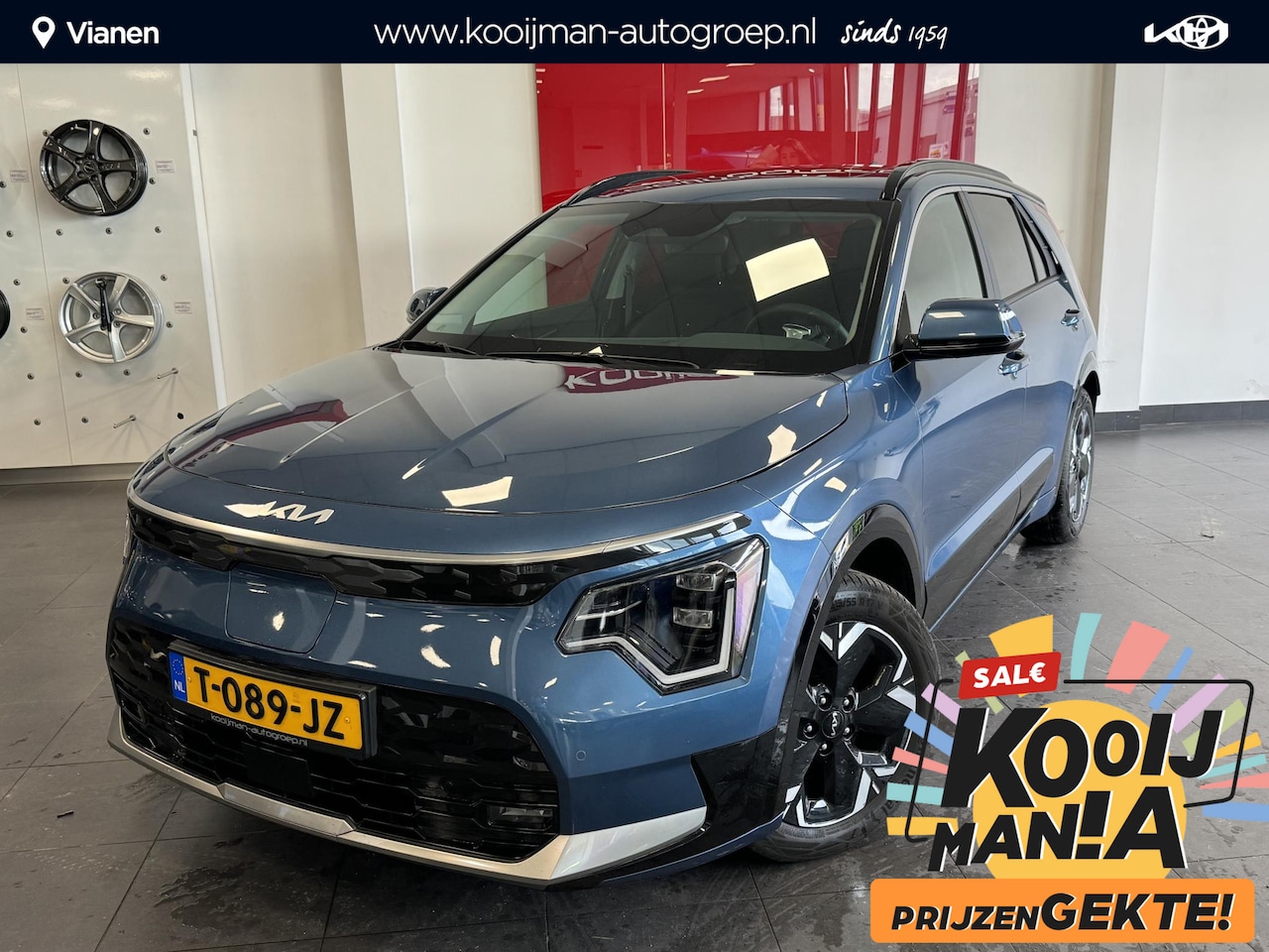 Kia Niro EV - DynamicPlusLine 64.8 kWh | Schuif-/kanteldak | Apple Carplay/Android Auto | Dodehoek detec - AutoWereld.nl
