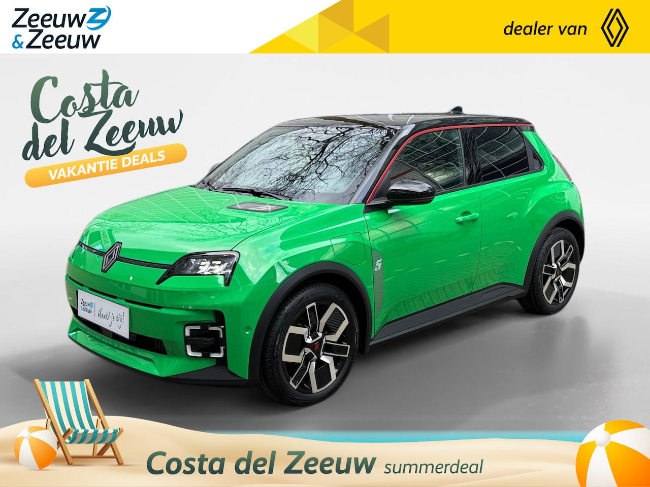 Renault 5 - comfort range techno 52 kWh | UIT VOORRAAD LEVERBAAR OP = OP NU MET €1.000,- SALE & SALE K - AutoWereld.nl