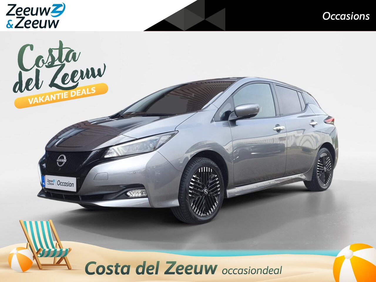 Nissan LEAF - e+ N-Connecta 62 kWh | GROOT ACCUPAKKET | Rondom camera | Trekhaak | Stoel en stuurverwarm - AutoWereld.nl