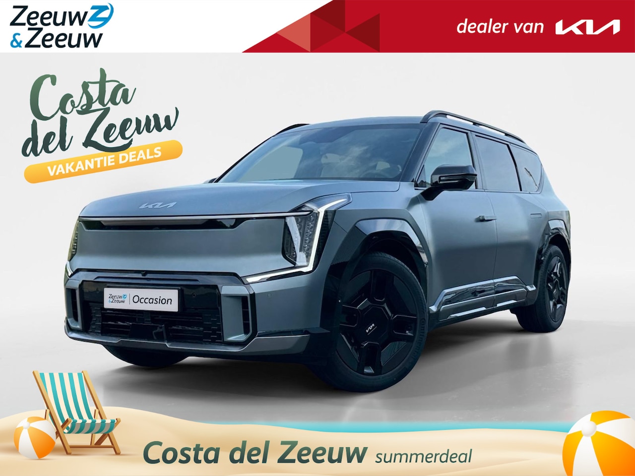 Kia EV9 - GT-Line AWD 6p. 99.8 kWh | VOORRAAD AUTO | UNIEKE KLEUR | Nu met €4.000,- inruilpremie | 2 - AutoWereld.nl