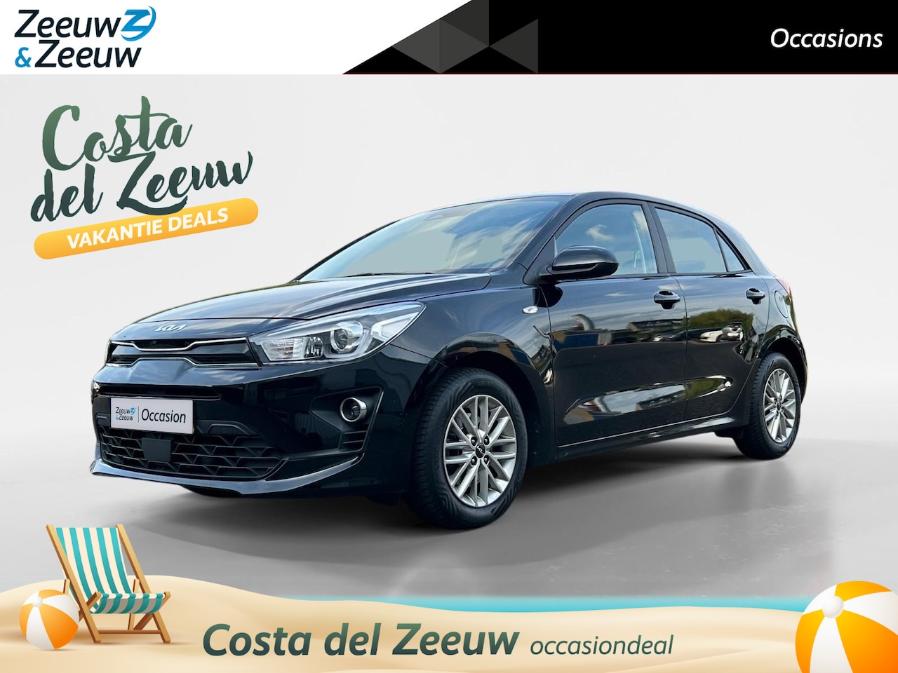 Kia Rio - 1.0 T-GDi MHEV DynamicLine | Apple Carplay / Android Auto | Achteruitrijcamera | Parkeerse - AutoWereld.nl