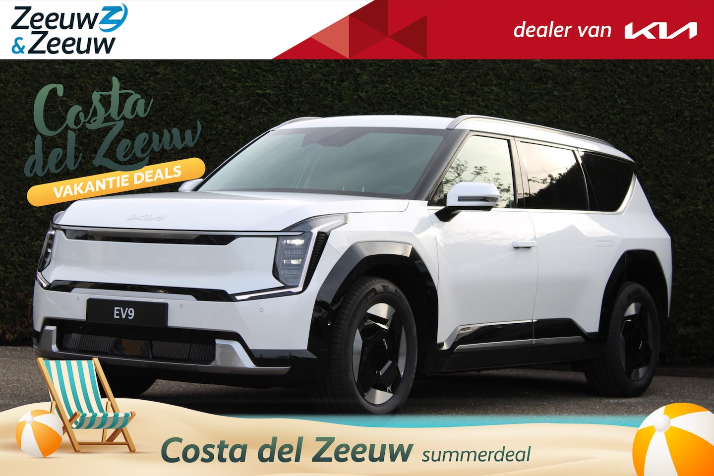 Kia EV9 - Plus 99.8 kWh | Enkele op voorraad voor meer info bel 015 - 3109955 | NU MET €4.000,- inru - AutoWereld.nl