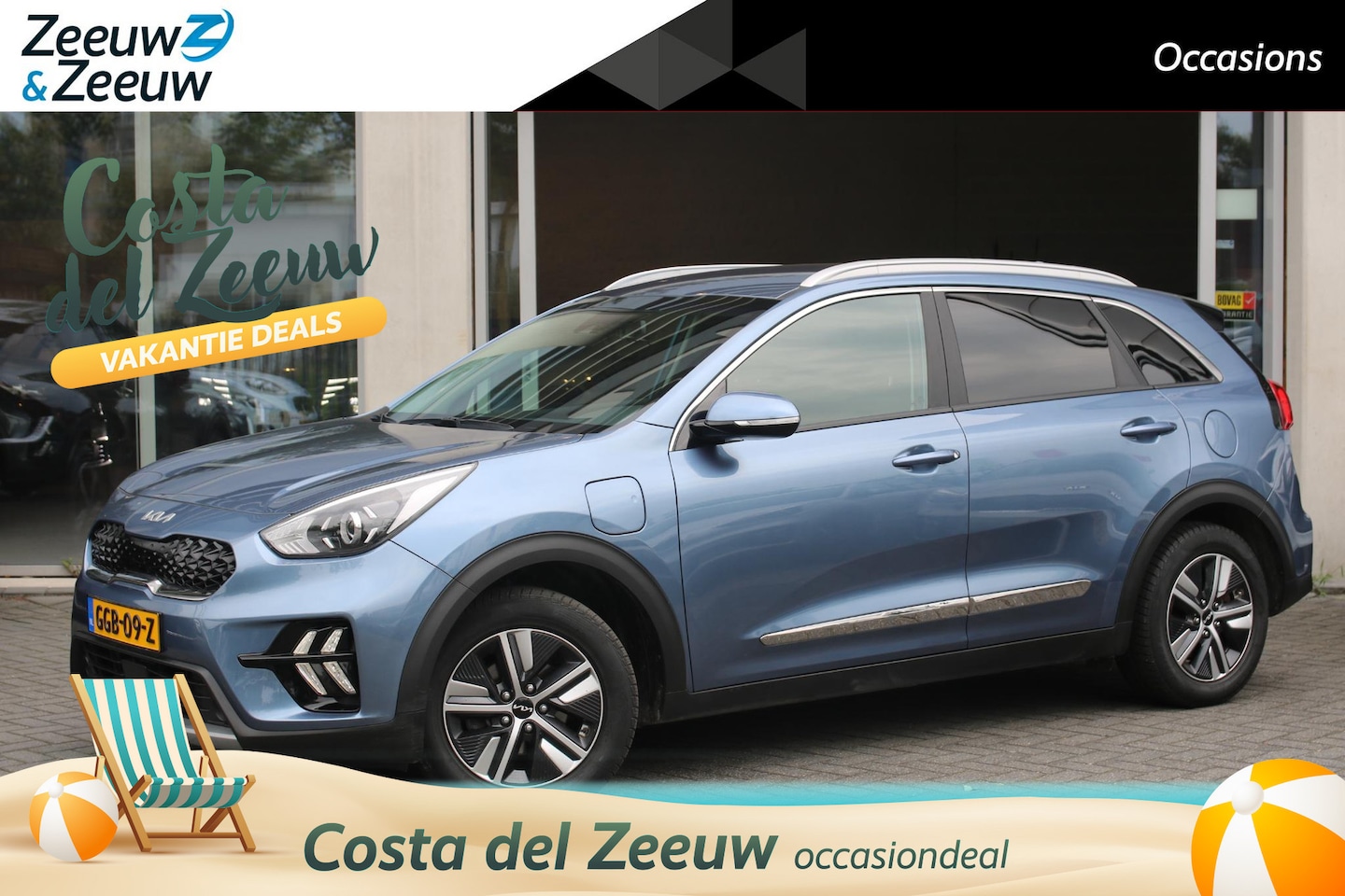 Kia Niro - 1.6 GDi PHEV DynamicLine | Airco | Android Auto / Apple Carplay | Camera | Stoelverwarming - AutoWereld.nl