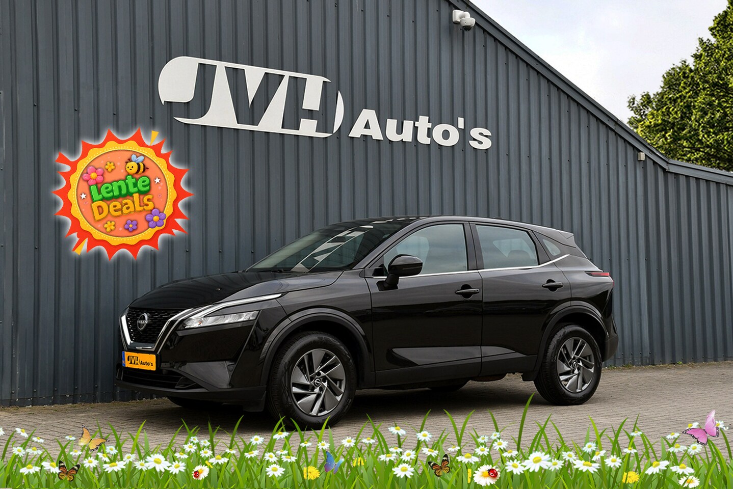 Nissan Qashqai - 1.3 MHEV Acenta 12-2023 | Keyless | Cam | AppleCarPlay | 17" - AutoWereld.nl